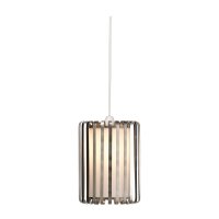 Oaks Lighting Lech Non-Electric Pendant Small Satin Nickel