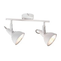 Oaks Lighting Jurva Urban Double Spot Light White