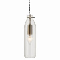 Oaks Lighting Hyperion 1 Light Pendant Antique Brass