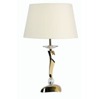 Oaks Lighting Aire Table Lamp Gold