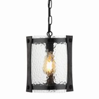 Oaks Lighting Inger 1 Light Pendant Black