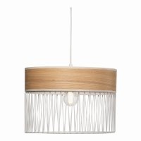 Oaks Lighting Burbank Pendant White