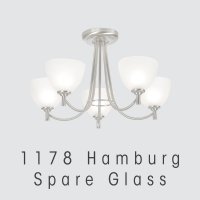 Oaks Lighting Hamburg Replacement Glass