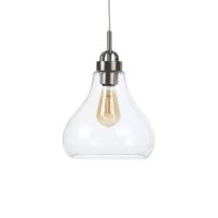 Oaks Lighting Turua Pendant 335 x 245mm Antique Chrome