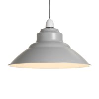 Oaks Lighting Balor Non-Electric Pendant Soft Grey