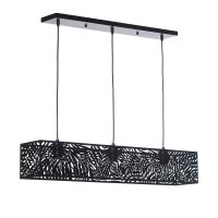 Oaks Lighting Leticia 3 Light Bar Black