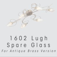 Oaks Lighting Lugh Replacement Glass (for Antique Brass)
