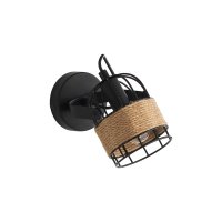 Oaks Lighting Craco Wall Light Black