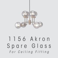 Oaks Lighting Akron Ceiling Light Replacement Glass