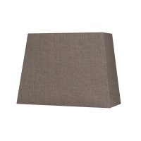 Oaks Lighting Rectangular Linen Shade Mocha - Various Sizes