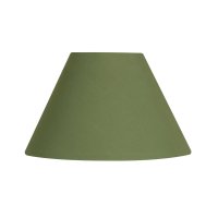Oaks Lighting Cotton Coolie Shade Olive - Various Sizes