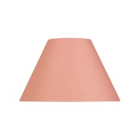 Oaks Lighting Cotton Coolie Shade Pale Pink - Various Sizes