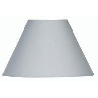 Oaks Lighting Cotton Coolie Shade Soft Grey - Various Sizes