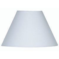 Oaks Lighting Cotton Coolie Shade White - Various Sizes
