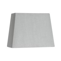 Oaks Lighting Rectangular Shade Soft Grey - Various Sizes