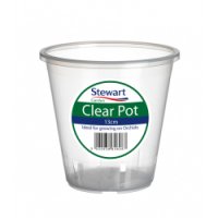 Stewart Clear Orchid Plant Pot - 13cm