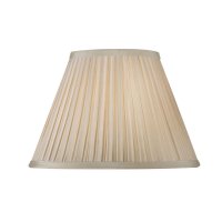 Oaks Lighting Small Box Pleat Shade Sand - Various Sizes