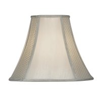 Oaks Lighting Flared Square Shade Ivory - Various Sizes