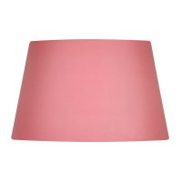 Oaks Lighting Cotton Drum Shade Salmon - Various Sizes