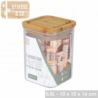 Bambou & Co Storage Box with Bamboo Lid - 0.8L
