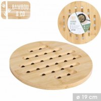 Bambou & Co Round Bamboo Trivet