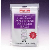 Caroline Freezer Bags 12 Pack -  12 x 18"/30 x 45cm