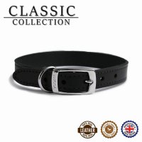 Ancol 14" / 35cm Black Sewn Dog Collar