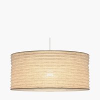 Pacific Lifestyle Patpong Jute Easy Fit Pendant 50cm - White