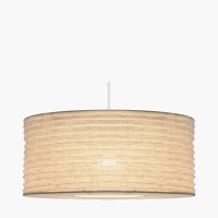 Pacific Lifestyle Patpong Jute Easy Fit Pendant 35cm - White