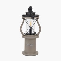 Pacific Lifestyle Gibson Wood Lantern Table Lamp - Antique