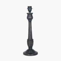 Pacific Lifestyle Captiva Mango Wood Table Lamp Base - Antique Black