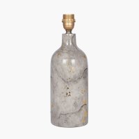 Pacific Lifestyle Keros Marble Effect Gold Leaf Glaze Stoneware Table Lamp Base