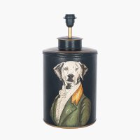 Pacific Lifestyle Pointer Black Hand Painted Dog Table Lamp Base