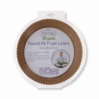 Fig & Olive Round Air Fryer Liners 20 x 4.5cm (Pack of 30)