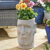 Flamboya Woodland Easter Island Planter