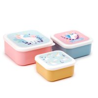 Puckator Set of 3 Lunch Box S/M/L Unicorn Magic