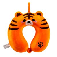 Relaxeazzz Alfie the Tiger Adoramals Plush Travel Pillow