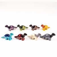 Tilnar Art Coloured Mini Nessie the Dinosaur 5cm - Assorted