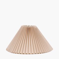Pacific Lifestyle Amelia Natural Linen Hard Pleat Tapered Lampshade 35cm