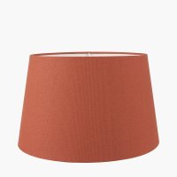 Pacific Lifestyle Winston Handloom Tapered Lampshade 25cm - Tobacco