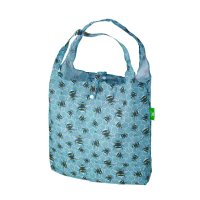 Eco Chic Blue Bumble Bee Shopper
