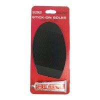 Soltrack DIY Rubber Stick On Soles - Ladies - Black