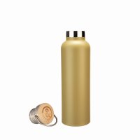 &Again Double Wall Bottle with Bamboo Lid