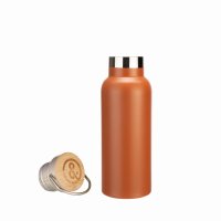 &Again Double Wall Bottle with Bamboo Lid