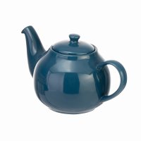 Siip Solid Glaze 6 Cup Teapot - Dark Blue