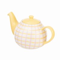 Siip Gingham 2 Cup Teapot - Pink