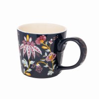 Cath Kidston Friendship Gardens Navy Dolly Mug