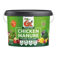 Vitax 6X Pelleted Chicken Fertiliser Tub
