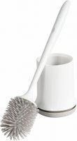 Toilet Brush & Holder white/grey
