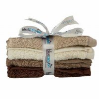 4 Pack Face Cloth Earth